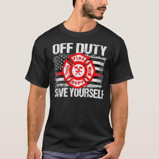 Camiseta No Obligatorio Ahorre Su Propia Familia De Bombero