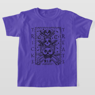 CAMISETA NO OBSERVAR NINGÚN TRUCO O TRATAMIENTO DE CEMETERO