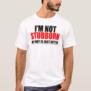 Camiseta No obstinado