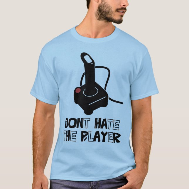 Camiseta No odie el jugador (Anverso)