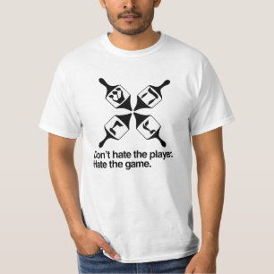 CAMISETA NO ODIE EL JUGADOR DE DREIDEL - .PNG