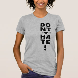 Camiseta No odies con los colores claros