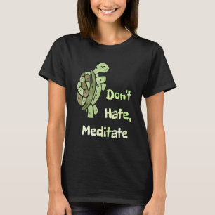 Camiseta No Odies Medita Pun De Yoga Divertido Amantes De L