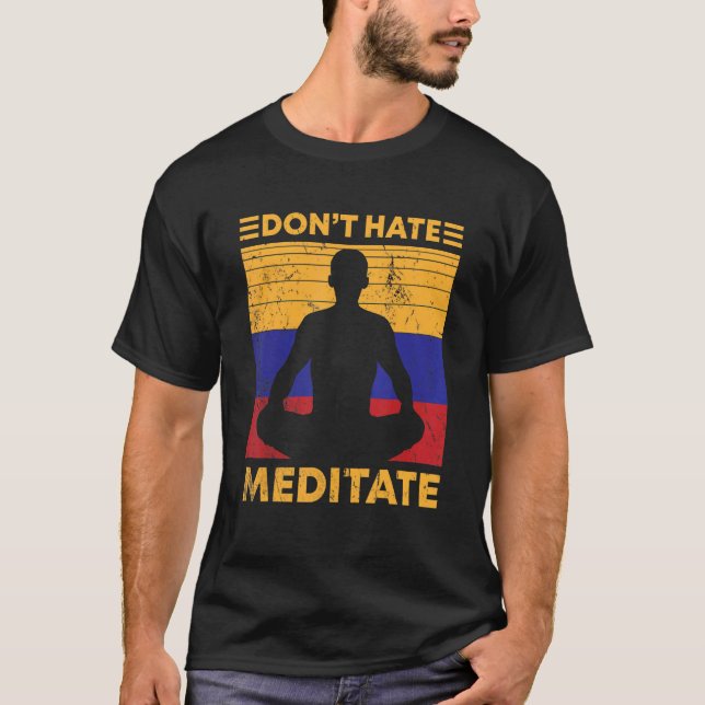 Camiseta No odies meditar (Anverso)