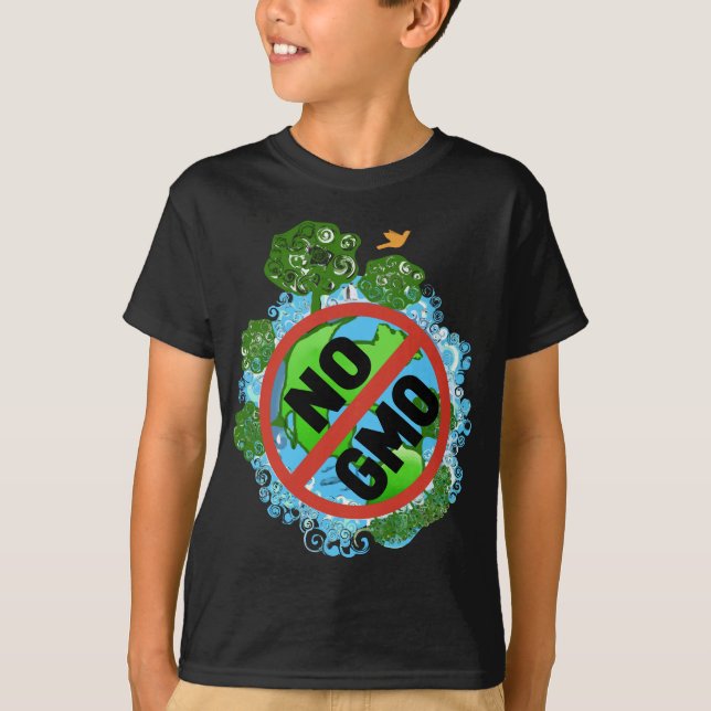 CAMISETA NO OGM (Anverso)