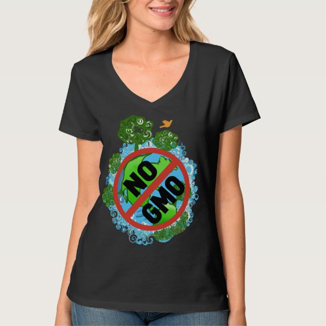 CAMISETA NO OGM (Anverso)