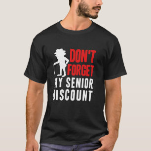 Camiseta No olviden a mi gente mayor con descuento G