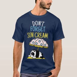 Camiseta No Olviden A Sun Cream Para Concienciar A La Uv 2