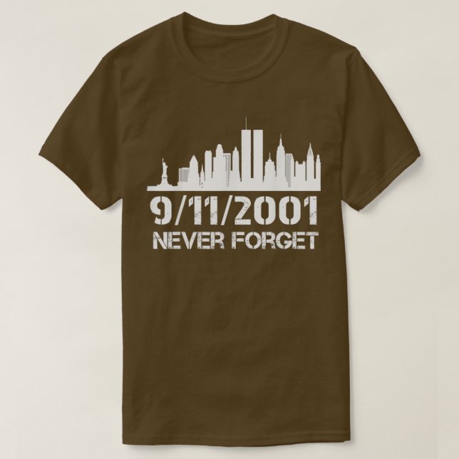 Camiseta No olviden el monumento conmemorativo del 20 anive (Diseño del anverso)