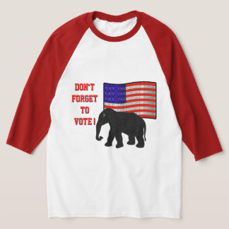 Camiseta No olviden votar (camiseta masculina)