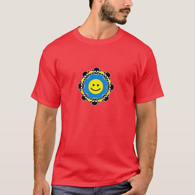Camiseta No olvides sonreír (Anverso)