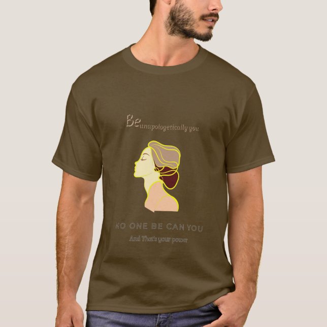 Camiseta No One Be Can You (Anverso)