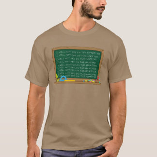 Camiseta No orinaré en el hámster