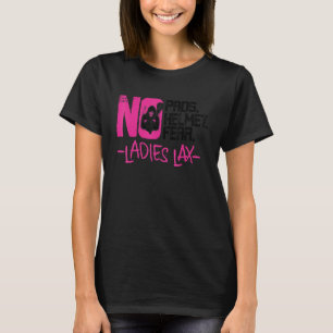 Camiseta No Pads No Helmet Damas Lax Mujeres Lacrosse 1