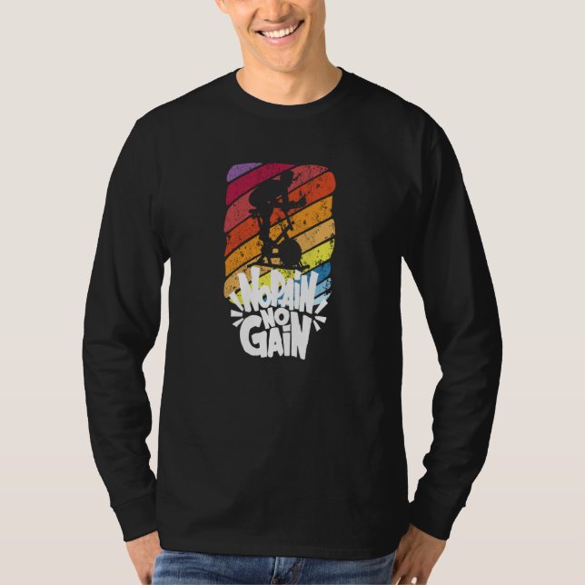 Camiseta No Pain No Gain Indoor Cycling Class  1 (Anverso)