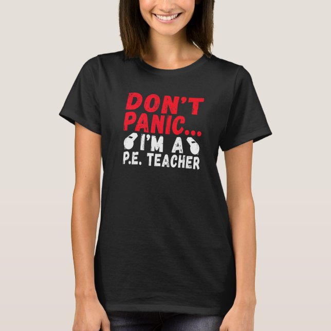 Camiseta No Pánses A Un Profesor De Pe (Anverso)
