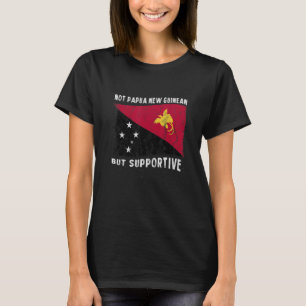 Camiseta No Papúa Nueva Guinea sino Bandera Nacional de Apo