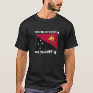 Camiseta No Papúa Nueva Guinea sino Bandera Nacional de Apo