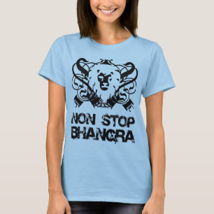 Camiseta No pare el logotipo de Bhnagra (clásico)