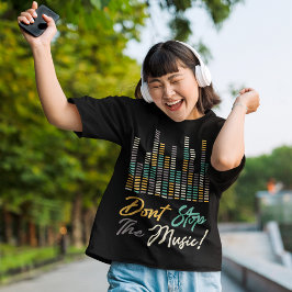 Camiseta No pares la música