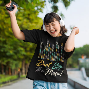 Camiseta No pares la música