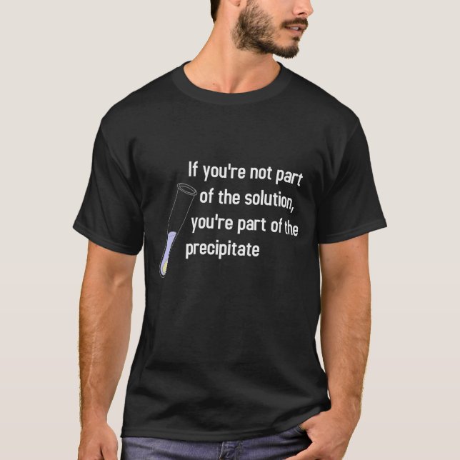 Camiseta No parte de la solución (Anverso)