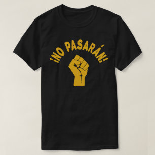 Camiseta No Pasarán Pasarán