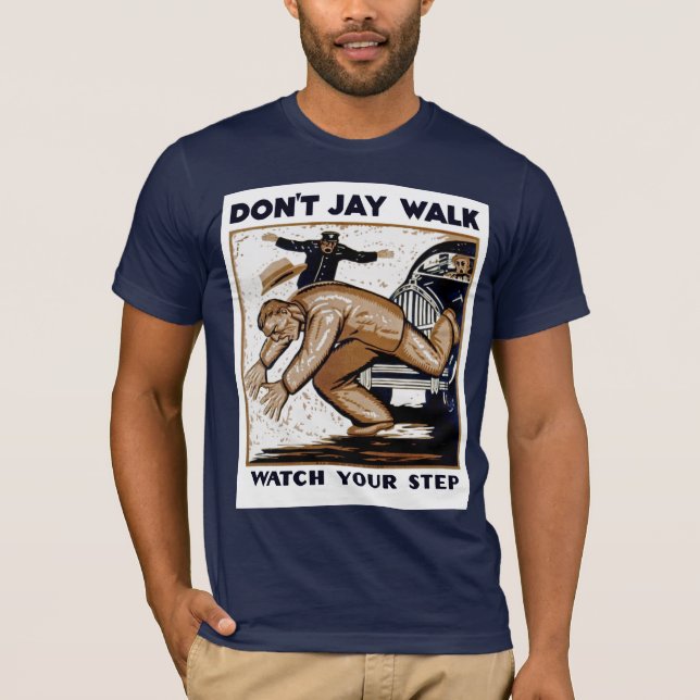Camiseta No pases por Jay: mira tu paso (Anverso)