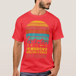 Camiseta No Pembroke Welsh Corgi Dejó atrás a Perro Perro P