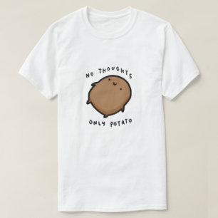 Camiseta No pensamientos solo Papa