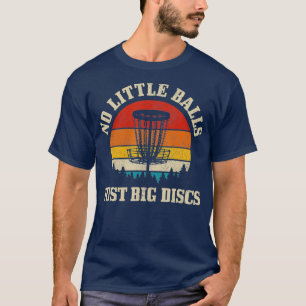 Camiseta No Pequeñas Bolas Sólo Grandes Discos Disco Vint