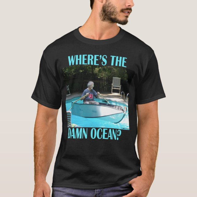 Camiseta No perdido en el mar (Anverso)