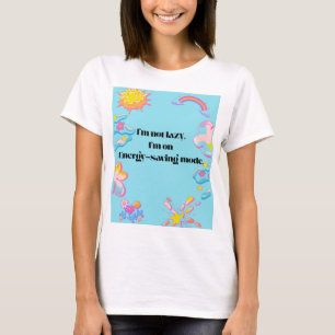 Camiseta No perezoso