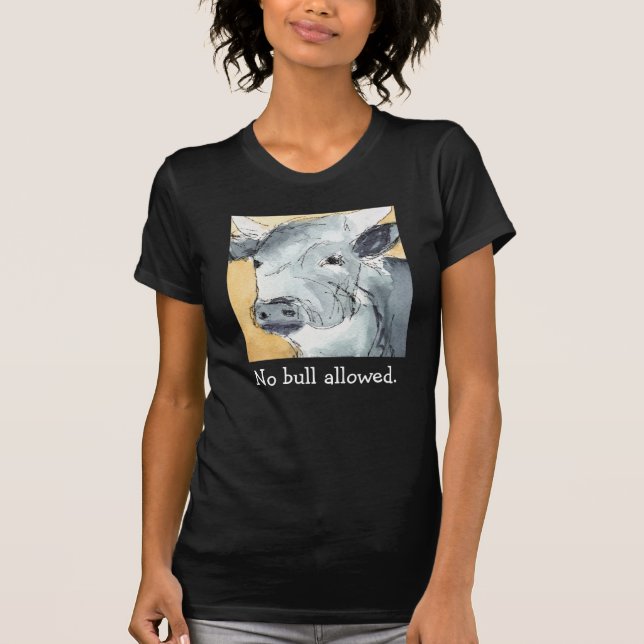 Camiseta no permitida por toros (Anverso)