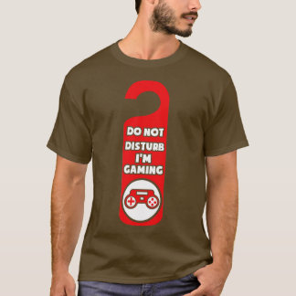 Camiseta No Perturbar El Regalo De Juegos De Im MMORPG
