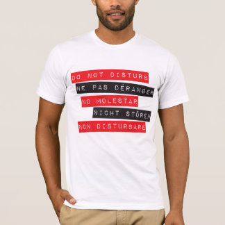 Camiseta No perturbe