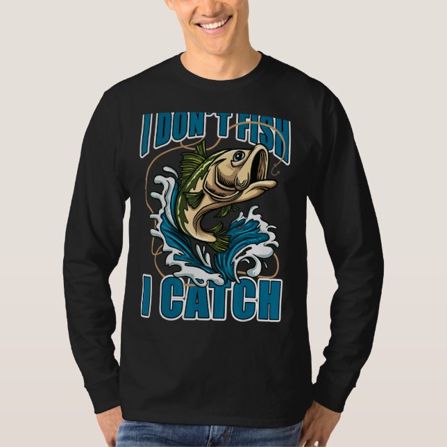 Camiseta No pesco Yo Capto Pesca (Anverso)