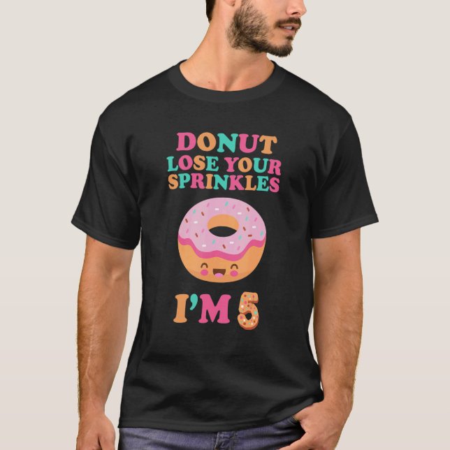 Camiseta No pierdas tu diversión de salpicaduras 5 años (Anverso)