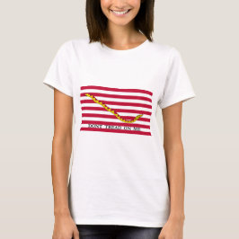 Camiseta No Pisarás en Mi US Naval Jack