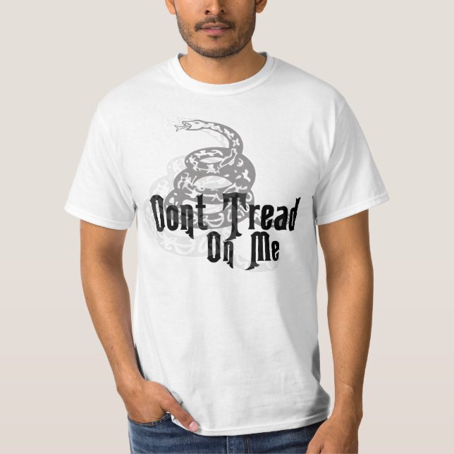 Camiseta No pise en mí (Anverso)
