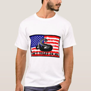 Camiseta No pise en mí con la bandera