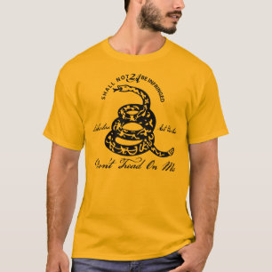 Camiseta No pise en mí la 2da enmienda