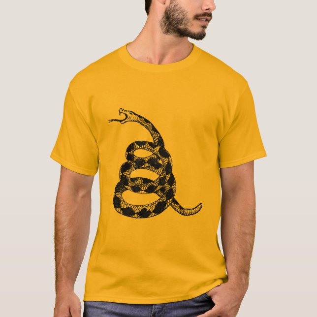 Camiseta No pise en mí la serpiente (Anverso)