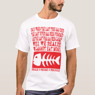 Camiseta No podemos comer el dinero