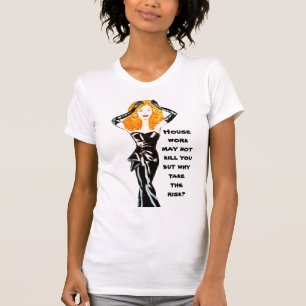 CAMISETA NO PONGA EN RIESGO EL TRABAJO DOMÉSTICO