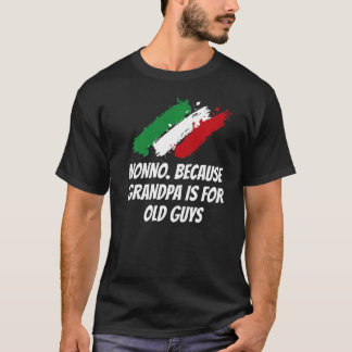 Camiseta No, porque el abuelo es para los viejos, gracioso
