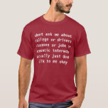 Camiseta no preguntar<br><div class="desc">suplicando al 5</div>