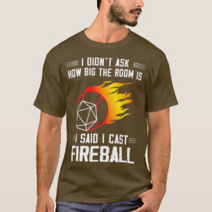 Camiseta No pregunté qué tan grande era la habitación que d