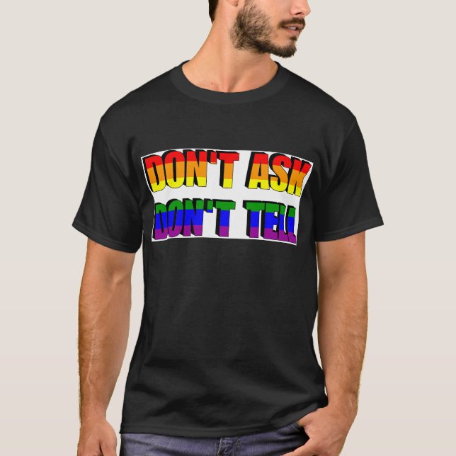 Camiseta No Preguntes No Digas (Anverso)
