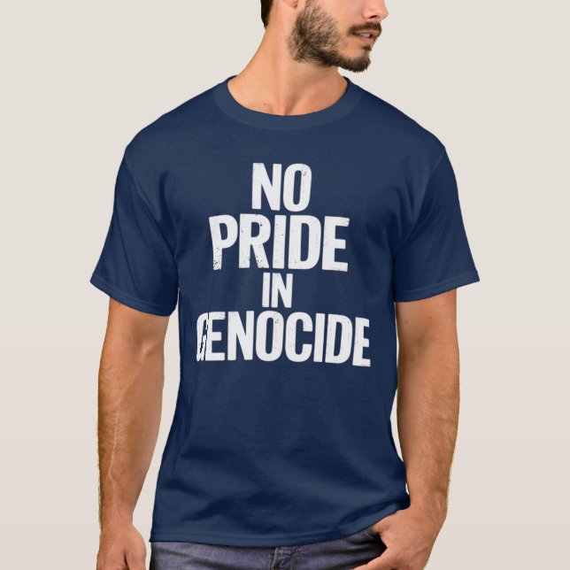 Camiseta No Pride In Genocide Canada Day Indigenous Canadia (Anverso)